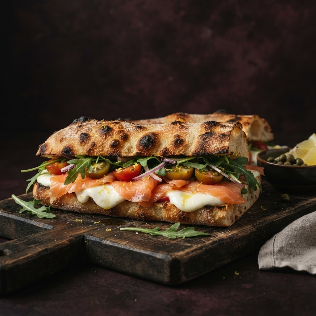 Panuozzo Al Salmone